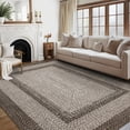 thumbnail image 1 of FairOnly Camel 5'x7'Woven Print Rugs for Bedroom Low Pile Non Slip Washable Area Rug for Dinning Room Kitchen, 1 of 6