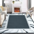 thumbnail image 1 of FairOnly Grey 9'x12'Modern Machine Washable Area Rug for Living Room Non Slip Low Pile Floor Cover for Bedroom Kitchen, 1 of 7