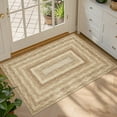 thumbnail image 1 of FairOnly Modern Non Slip Low Pile 2'x3' Rug Geometric Washable Stain Resistant Mat for Kitchen Bathroom Entrance, 1 of 4