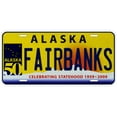 thumbnail image 1 of Fairbanks AK TAG07 Novelty Car Auto License Plate, 1 of 3