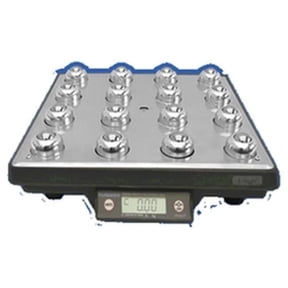 Fairbanks Scales 30102C Ultegra Roller Top Bench Scale 14 X 14 In. 150 Lb. USB Output USB