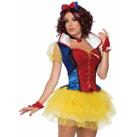 Fairest Princess Glovelets Snow White Fancy Dress Up Halloween Costume Accessory