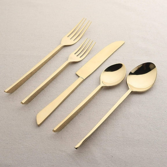 Fairfax Gold PVD 20 Pc. Flatware Set