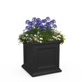 thumbnail image 1 of Fairfield 18in Square Planter - Black, 1 of 12