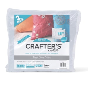 Square Pillow Inserts 18x18 Inch, Pack of 2