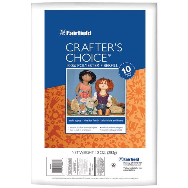 Fairfield Crafters Choice Polyester Fiberfill - 10 oz
