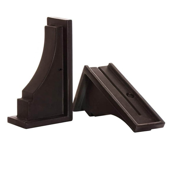 Fairfield Espresso Polyethylene Decorative Corbel
