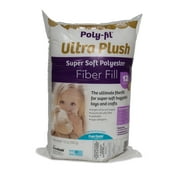 Poly-Fil Ultra Plush Super Soft Polyester Fiberfill Stuffing, 12oz Bag, by Fairfield