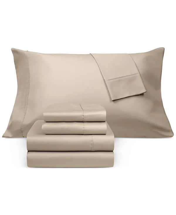 Parure De Draps King Size Fairfield Square Collection - 6 Pièces, Coton Mélangé, 200 Fils