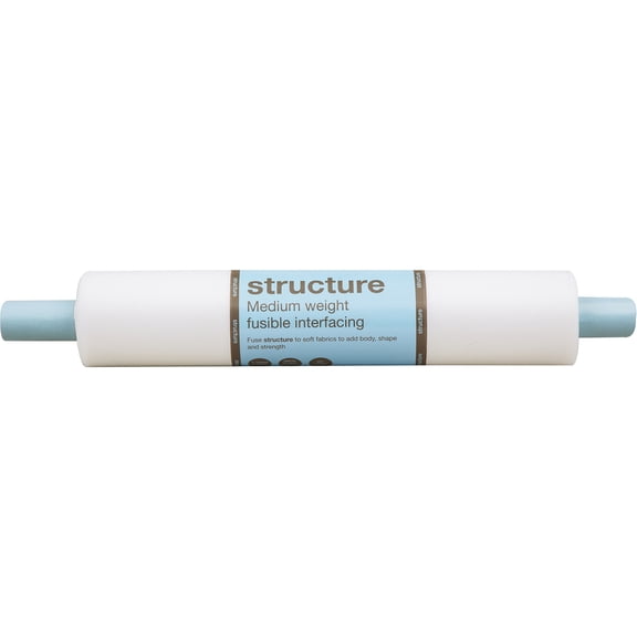 Fairfield Structure One - Sided Fusible Fabric Interfacing - White 20" x 20 yd