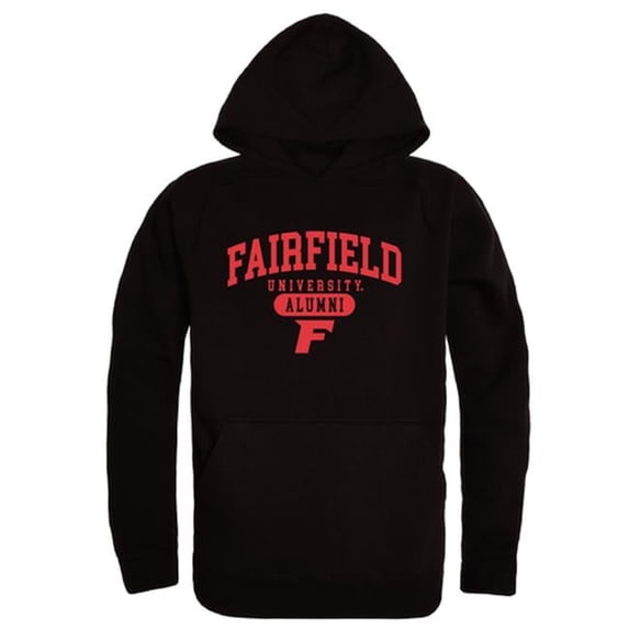 Fairfield University Stags Alumni Hoodie, Black - Extra Large
