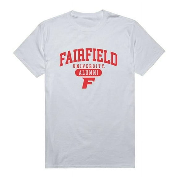 Fairfield University Stags Alumni T-Shirt, White - Small