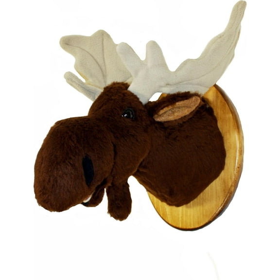 Fairgame Wildlife Moose Medium Plush Plaque Wall Mount - 'Shorty'