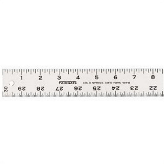 Fairgate 30" Graduated Aluminum Straightedge Ruler