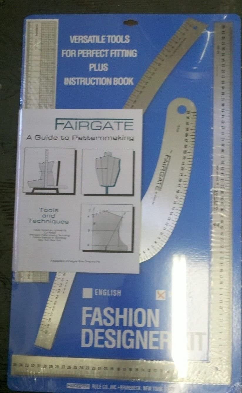 Fairgate Fashion Designer Rule Kit in Cm 15-202 by Fairgate