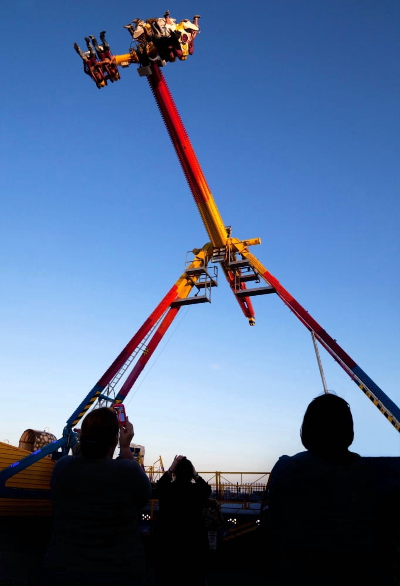 Fairground Ride Tramore County Waterford Ireland Canvas Art - Panoramic Images (12 x 36)