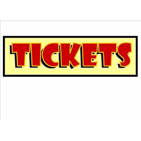 Fairground Sign Vintage Fun Fair Tickets Sign Tickets Here Sign Box ...