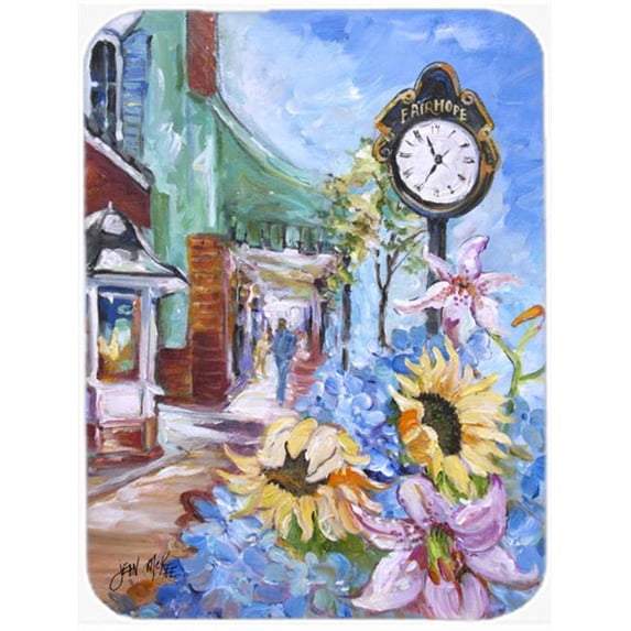 Fairhope Clock Glass Cutting Board, Large