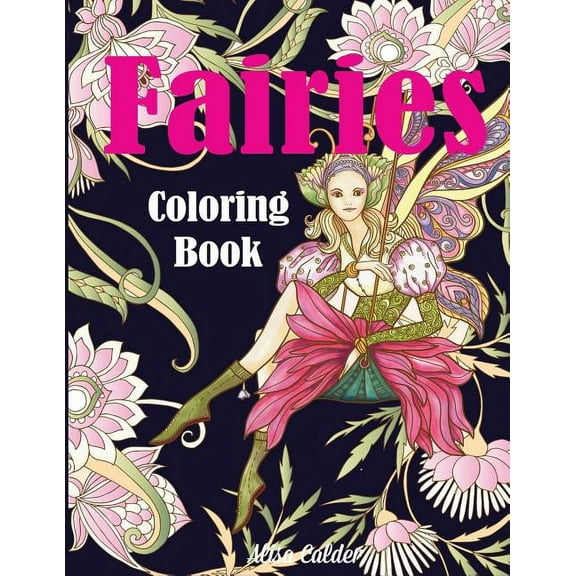 Fairies Coloring Book, (Paperback)