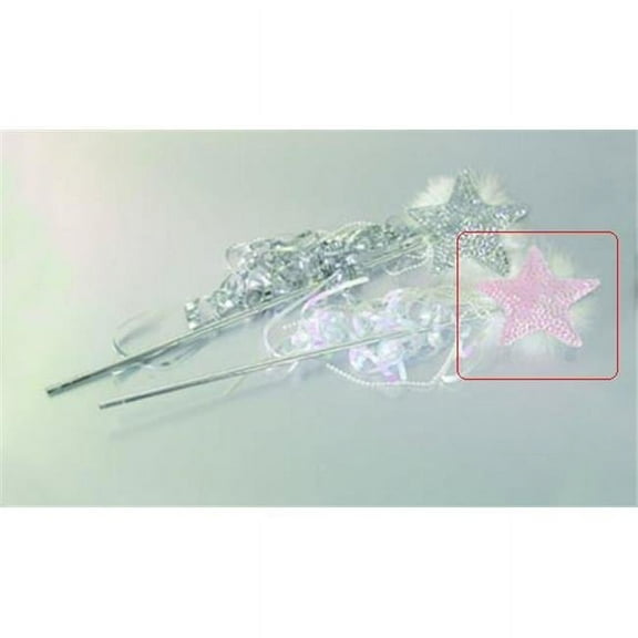 Fairies Sequin Costume Wand - Pink