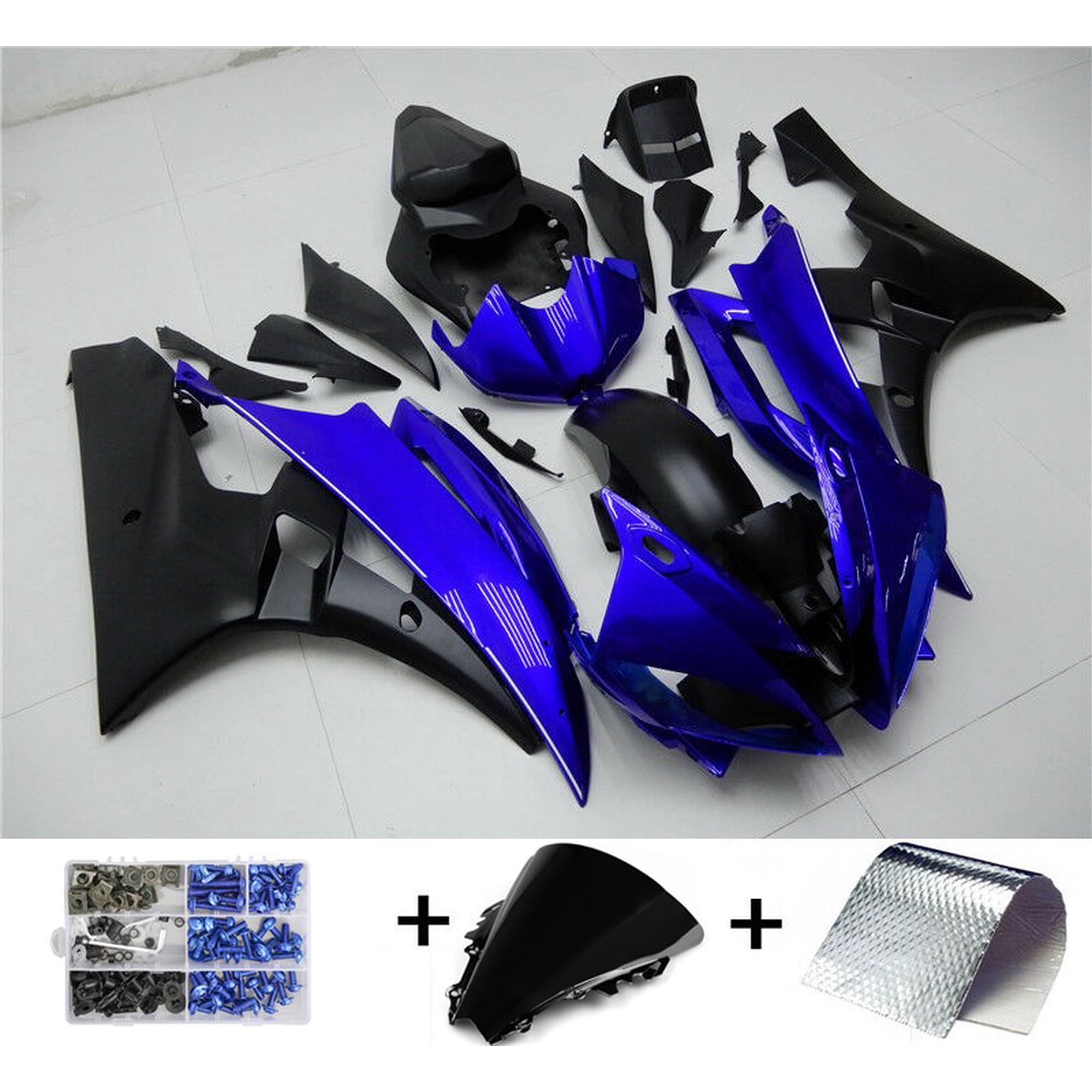 Yzf R6 Model Kit 2008 Yamaha R6 Blue