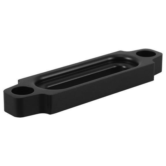 OUNONA Aluminum Winch Fairlead for Synthetic Rope Heavy Duty Mounting Bracket for Off Road Vehicles and Auto Towing 2pcs Accessories