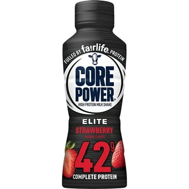 Fairlife Core Power 42g Complete Protein Elite Strawberry Milk Shake - Kosher - 14 oz (12 Pack)