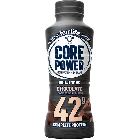 Fairlife Core Power Elite 42g High Protein Milk Shake, Ready To Drink for Workout Recovery, Chocolate, 14 Fl Oz