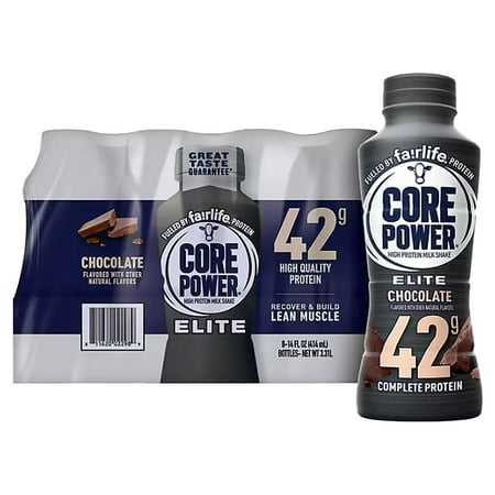 Fairlife Core Power Elite 42g. Protein Shake, Chocolate (14 fl. oz., 8 pk.)