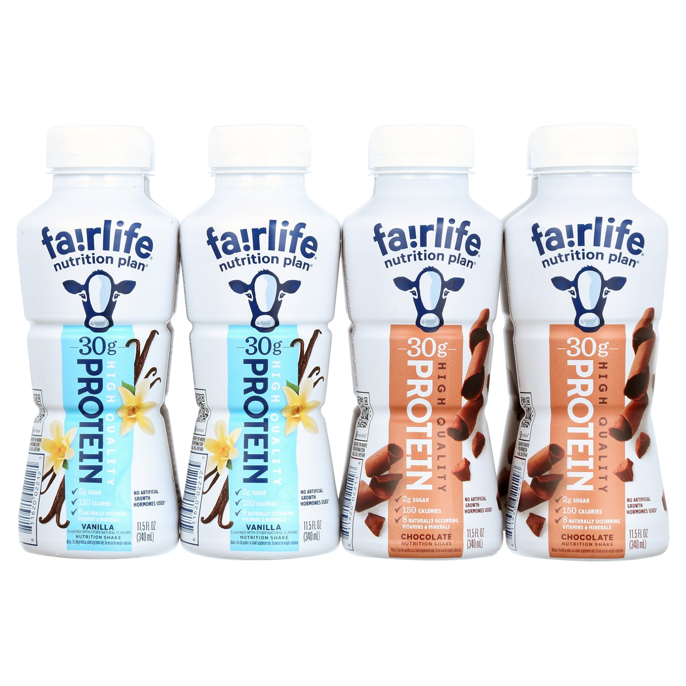 fairlife Nutrition Plan Protein Shakes Sampler Pack Chocolate and