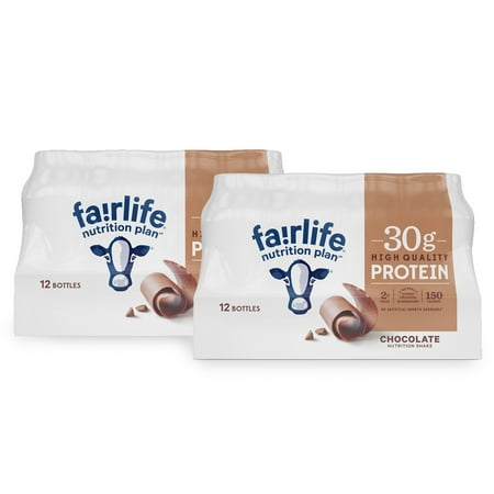 Fairlife Nutrition Plan High Protein Chocolate Shake, (12 ct) - 2 Pack