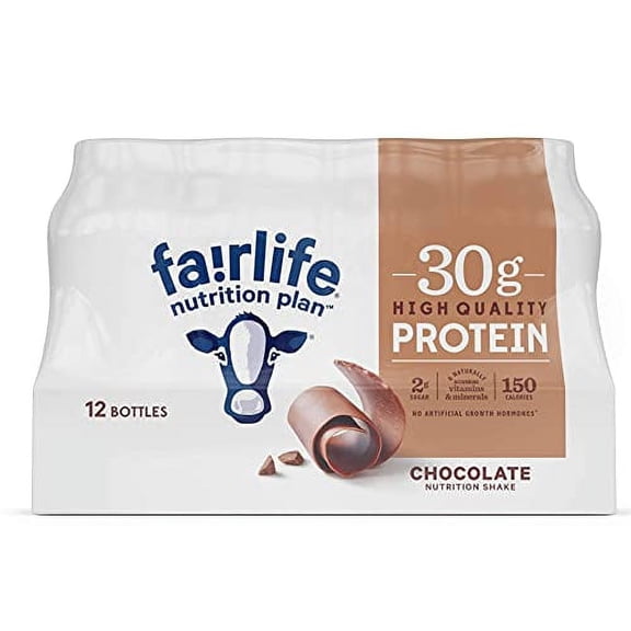 Fairlife Nutrition Plan High Protein Chocolate Shake, 12 pk. - Set of 3