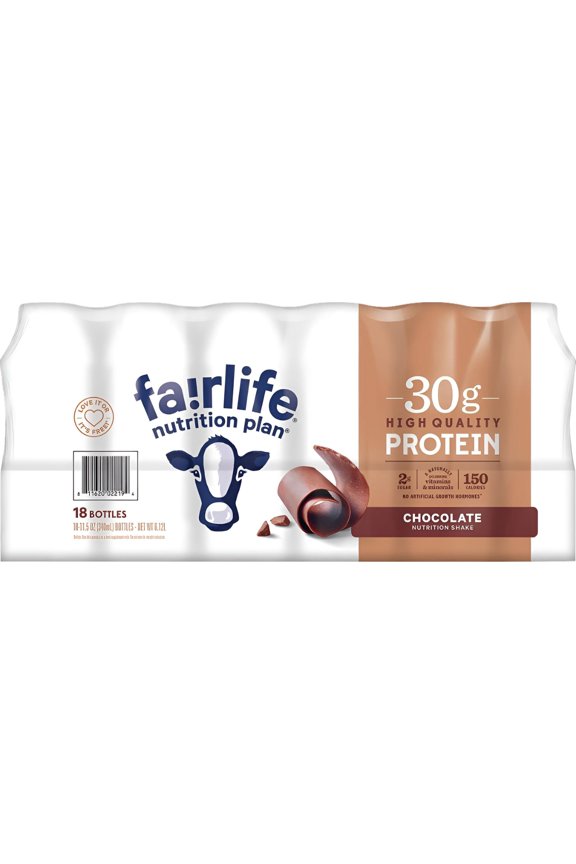 Nutrition Plan, 30g Protein Shake, Chocolate, 11.5 fl oz, 18-pack