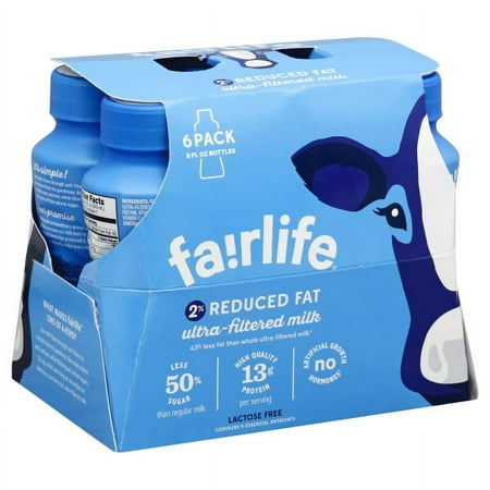 Fairlife Ultra-Filtered Milk, 2% Reduced Fat, 8 Fl Oz, 6 Count