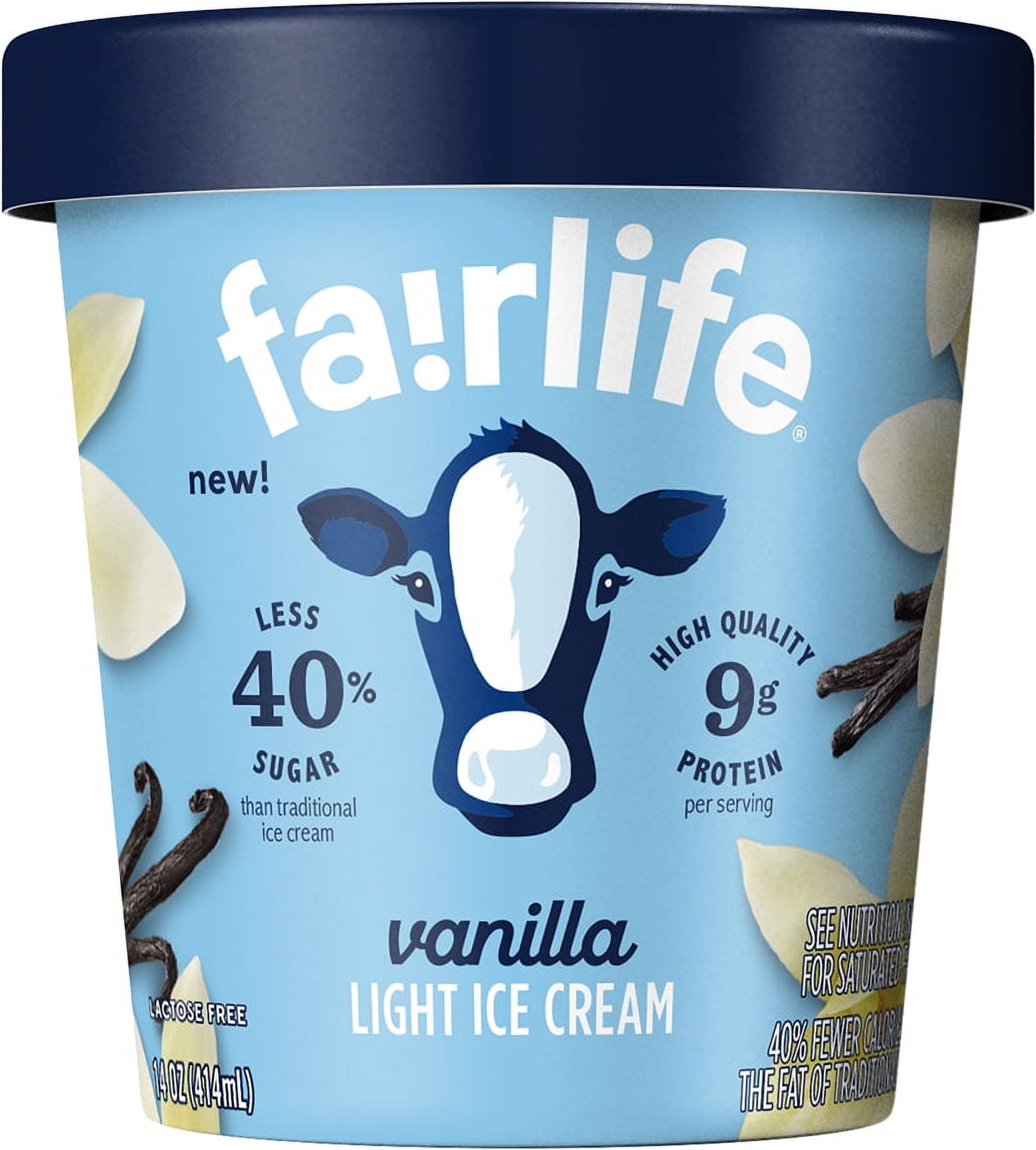 Fairlife Vanilla Light Ice Cream 14oz