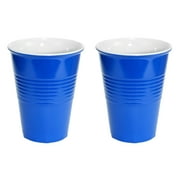 Fairly Odd Novelties Blue Hard Plastic Cup 20oz, 2 Pack