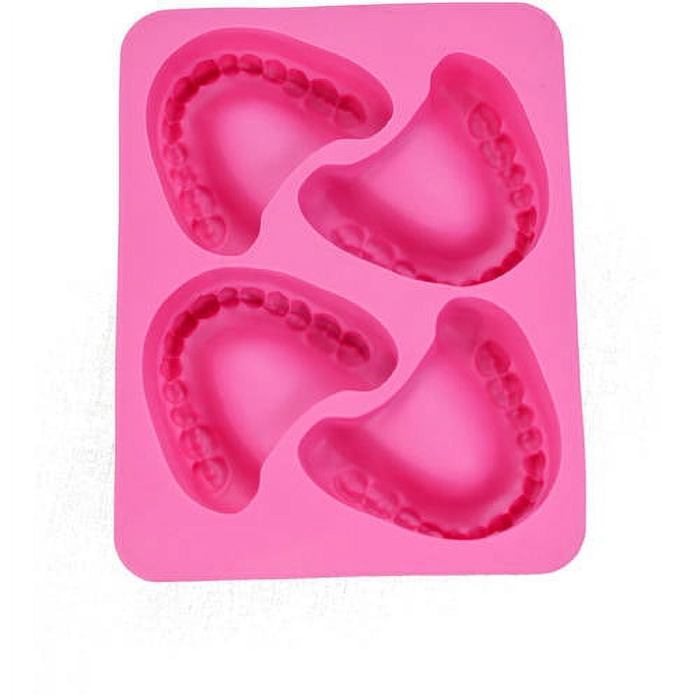 Fairly Odd Novelties FON10014 Smile Teeth Denture Shaped ICE Tray Mold Perfect Gag or White