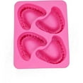 thumbnail image 1 of Smile Teeth Ice Cube Tray Mold – Silicone Denture Shape for Ice, Gelatin, and Candy, 1 of 8