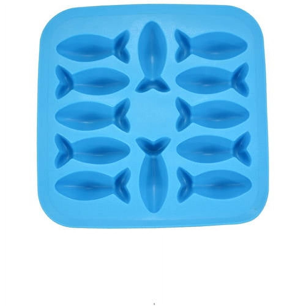 Silicone shark ice tray fin ice tray creative fish tail ice box ice ice mak，ice  cube tray 