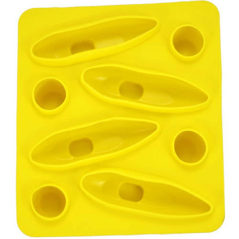 Fairly Odd Novelties Novelty Gag Gift Fish Shapes Flexible 12-Ice Cube Tray  Mold, Rubber, Blue