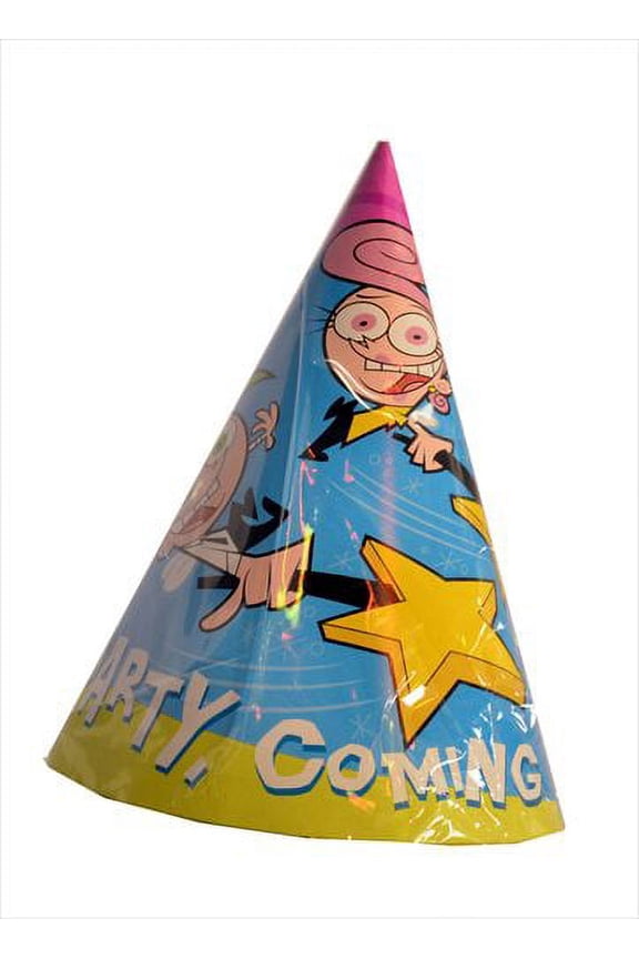 Fairly OddParents Cone Hats (8ct)
