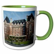 Fairmont Empress Hotel, Victoria, British Columbia - CN02 WBI0336 - Walter Bibikow 11oz Two-Tone Green Mug mug-135240-7