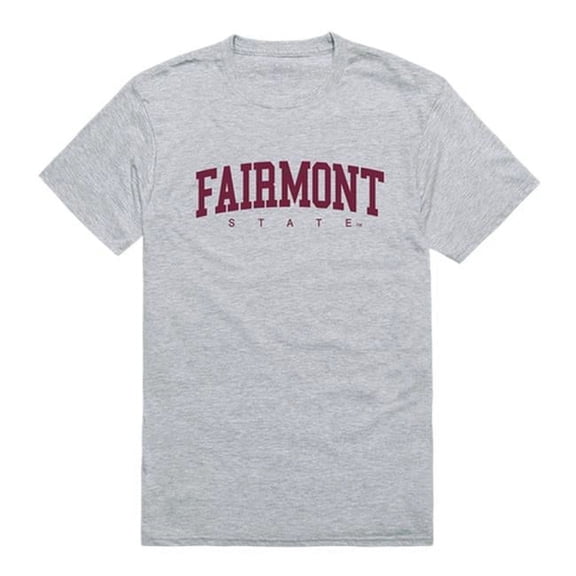 Fairmont State University Falcons Game Day T-Shirt, Heather Grey - 2XL