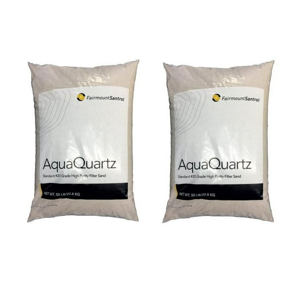 Fairmount Santrol Grade Silica Pool Filter Sand, 50 lb, 2 Count