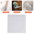 thumbnail image 1 of Fairnull 100Pcs/Set Bumper Stickers Anti-collision Mini Silicone Half Circle Door Bumper Household Supplies, 1 of 8