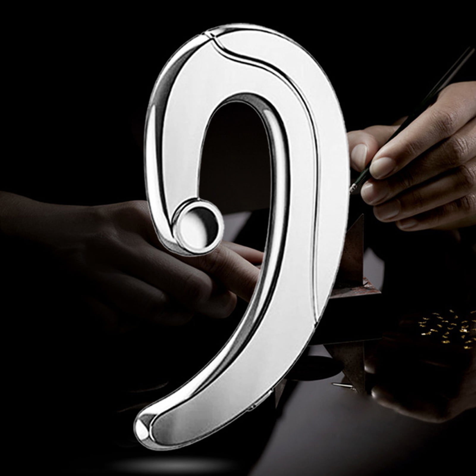 Fairnull 1Pc C6 Wireless Earphones IPX6 Waterproof Ergonomic Design