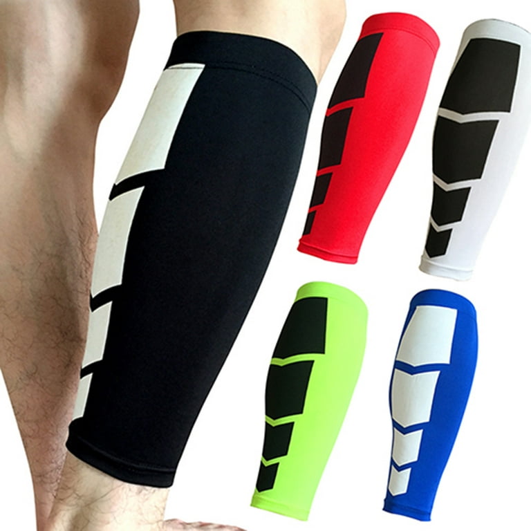 Fairnull 1Pc Unisex Sports Compression Leg Sleeve Cycling Football Basketball  Leg Warmer 