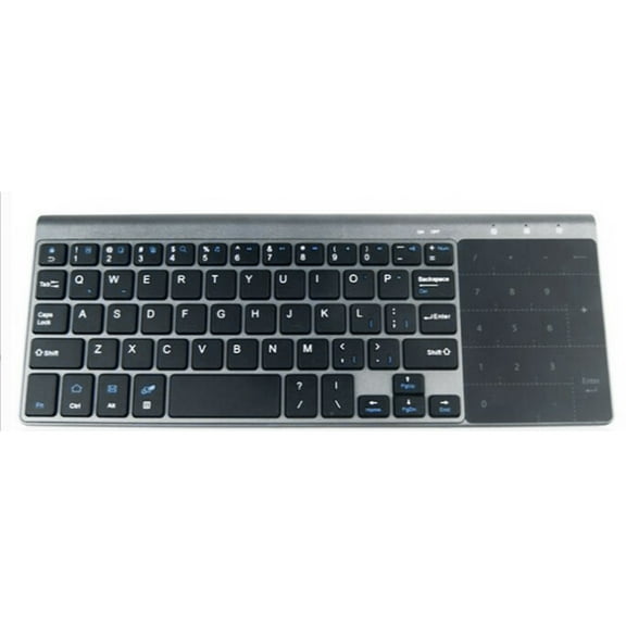 Fairnull 2.4GHz Wireless Keyboard with Touchpad for Android Box Smart TV Notebook Laptop