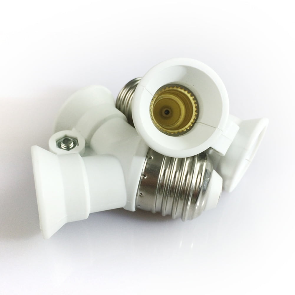 Light Bulb Socket Adapter - Converts Medium E26/E27 Base To Candelabra E12 (TORCHSTAR)