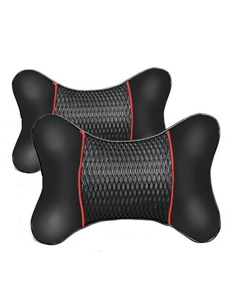 Car Neck Pillow – 100% Memory Foam - Ergonomic Neck Support Car Pillow for  Driving Seat – Lightweight Washable Cover – Car Headrest Pillow Cushion 